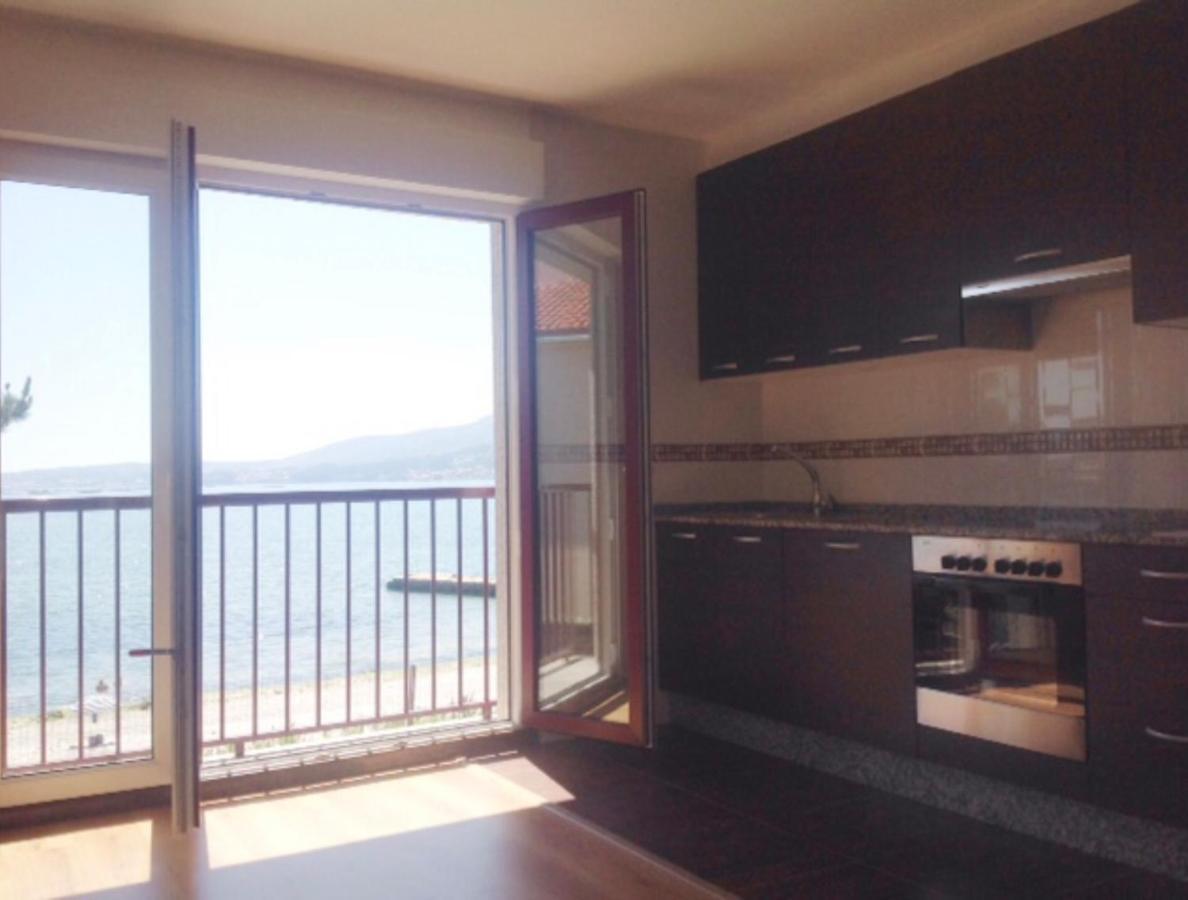 Apartamento Playa De Boiro Bagian luar foto