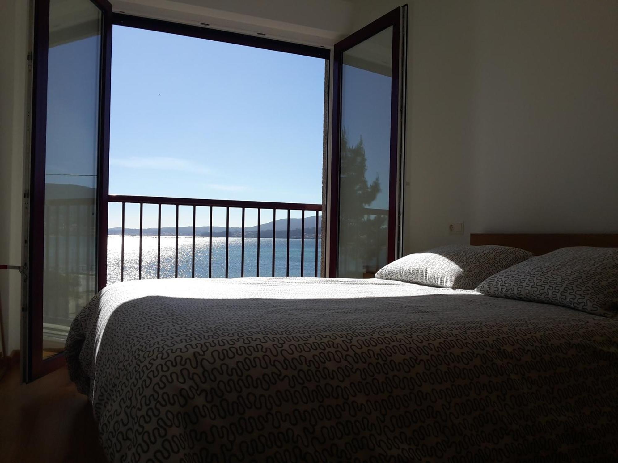 Apartamento Playa De Boiro Bagian luar foto